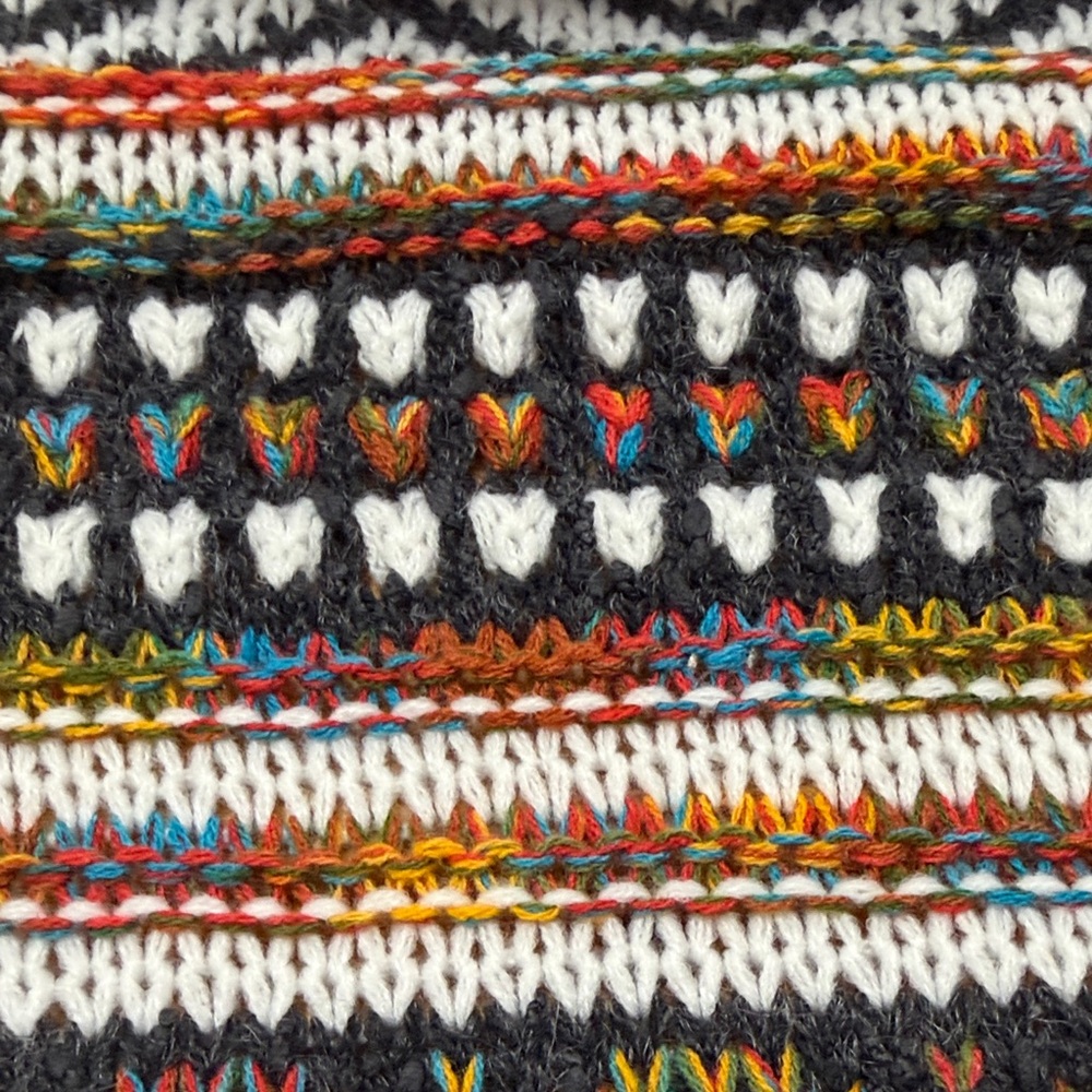 Multicolor Patterned Women's Cardigan - Picture 11 of 12